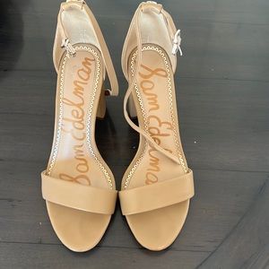 Sam Edelman Yaro nude heels size 8
